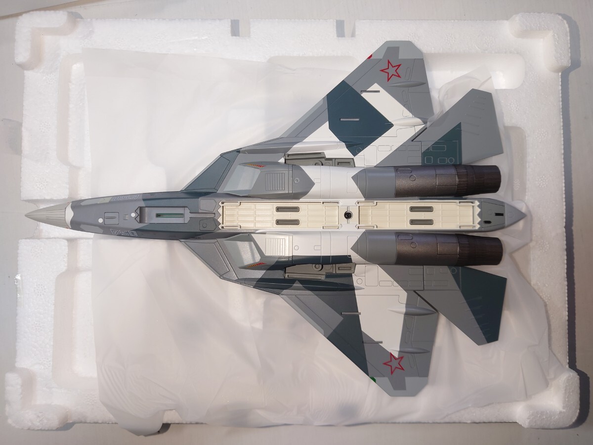 1/72 Su-57「フェロン」 ロシア空軍 2013年1月 #054 1/72 [HA6803] ホビーマスター 戦闘機 HOBBYMASTER スホーイ 技Mix エフトイズ_画像2