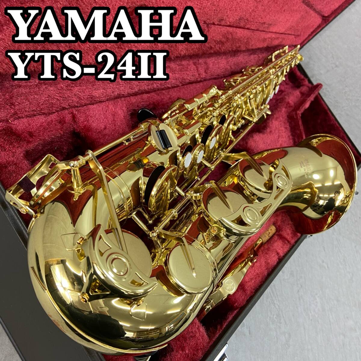 YAMAHA Yamaha тенор саксофон Tenor SAXPHONE духовые инструменты YTS-24Ⅱ Gold Rucker schu-tento модель студент начинающий введение для 