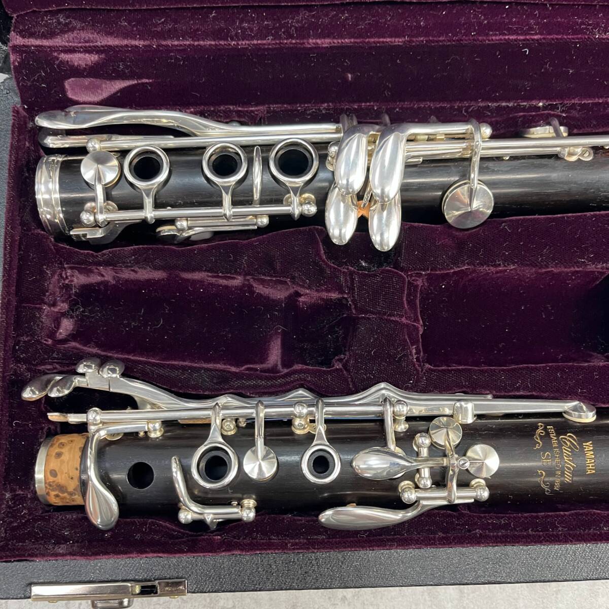YAMAHA ヤマハ B♭クラリネット YCL-853ⅡV 小倉清澄氏 選定品 Clarinets 木管楽器 グラナディラ 木製の画像2