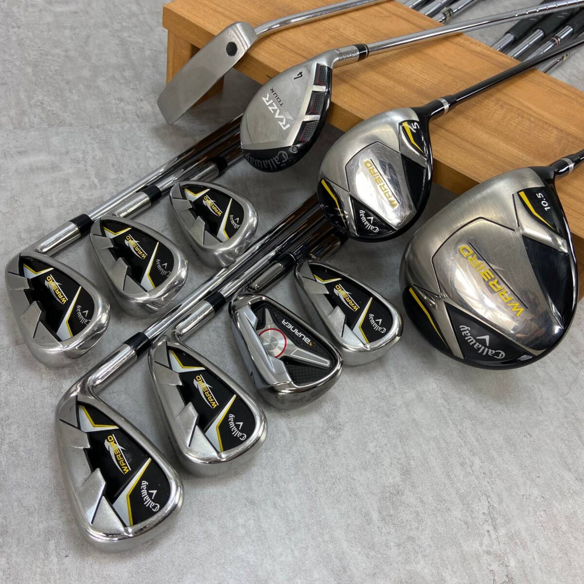 Callaway キャロウェイ　WARBIRD　ウォーバード　メンズゴルフ11本セット　S　右利き用　マスターバニー　キャディーバッグ_画像5