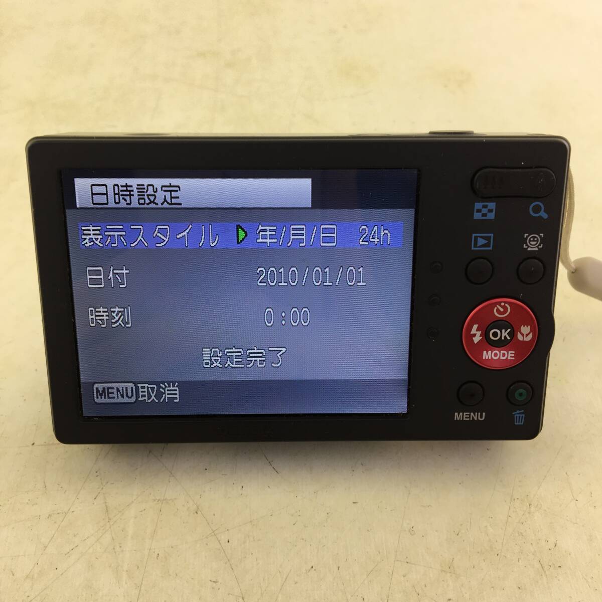 【動作品】PENTAX ペンタックス Optio RS1000 バッテリー 充電器 1GBSDカード 付き 中古 デジカメ コンデジの画像9