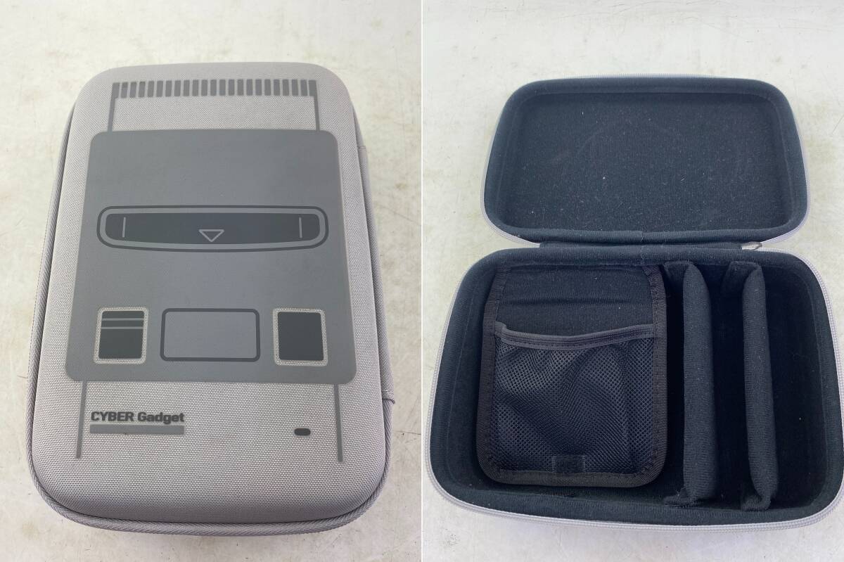  Nintendo Classic Mini Super Famicom + carrying case + Nintendo USB AC adaptor set used 