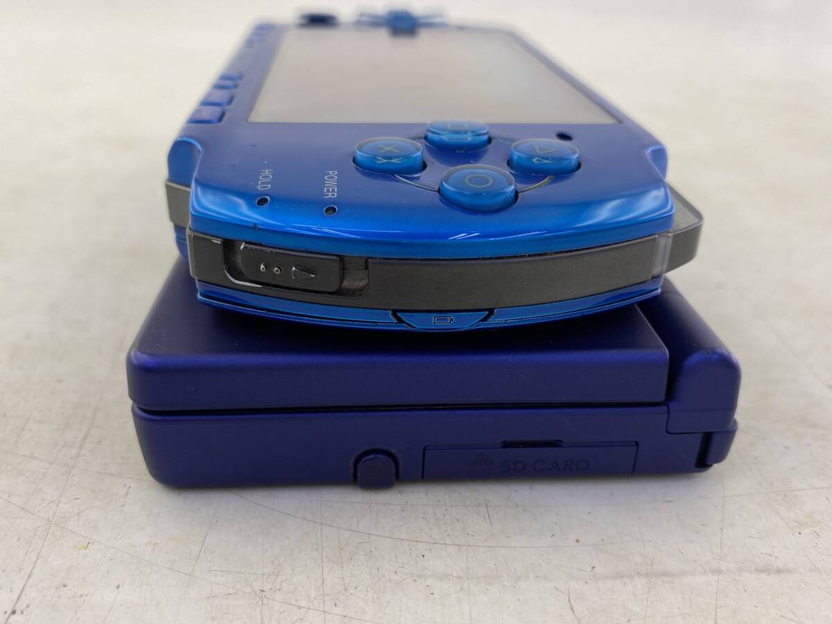 【動作確認済み】1円～ 携帯ゲームハード 2点まとめ PSP-3000 バイブラント・ブルー /Dsi メタリックブルー TWL-001の画像5
