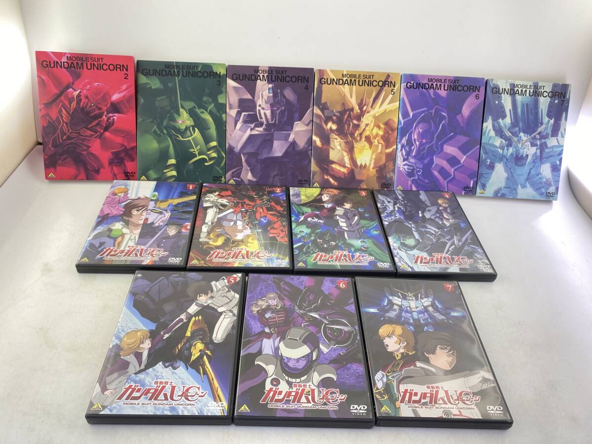 アニメ DVD 全巻セット 「機動戦士ガンダムUC ユニコーン」 1~7巻 中古の画像1