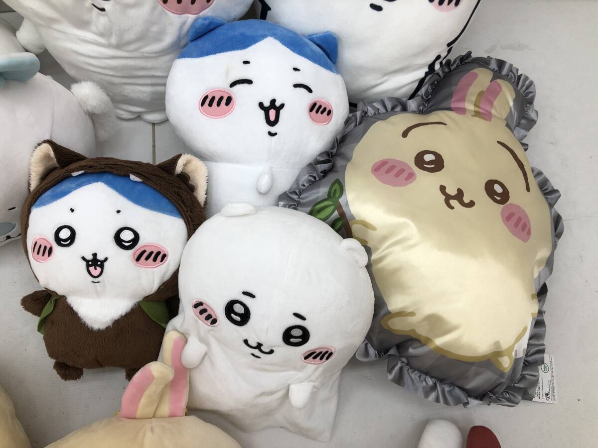 ちいかわ ぬいぐるみ グッズまとめ うさぎ ハチワレ らっこ モモンガ ギンガム クッション 光るブレスレット 他の画像4