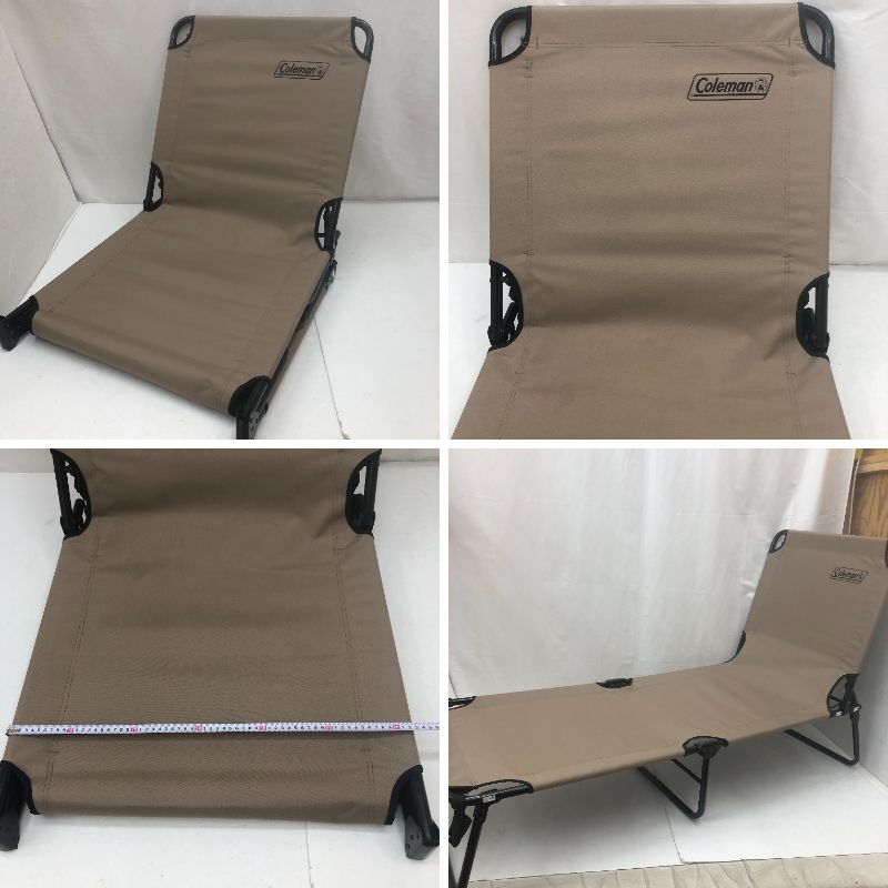 【2点セット】Coleman コールマン COVERTA COT コンバータコット 折りたたみ式リクライニングチェア 椅子 イス キャンプ 2000020282_画像2