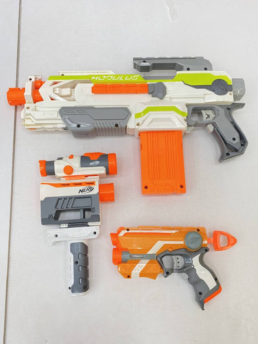 NERF ナーフ まとめ BLAST ELITE TRIAD E×3 ジャンク品 おもちゃ_画像3