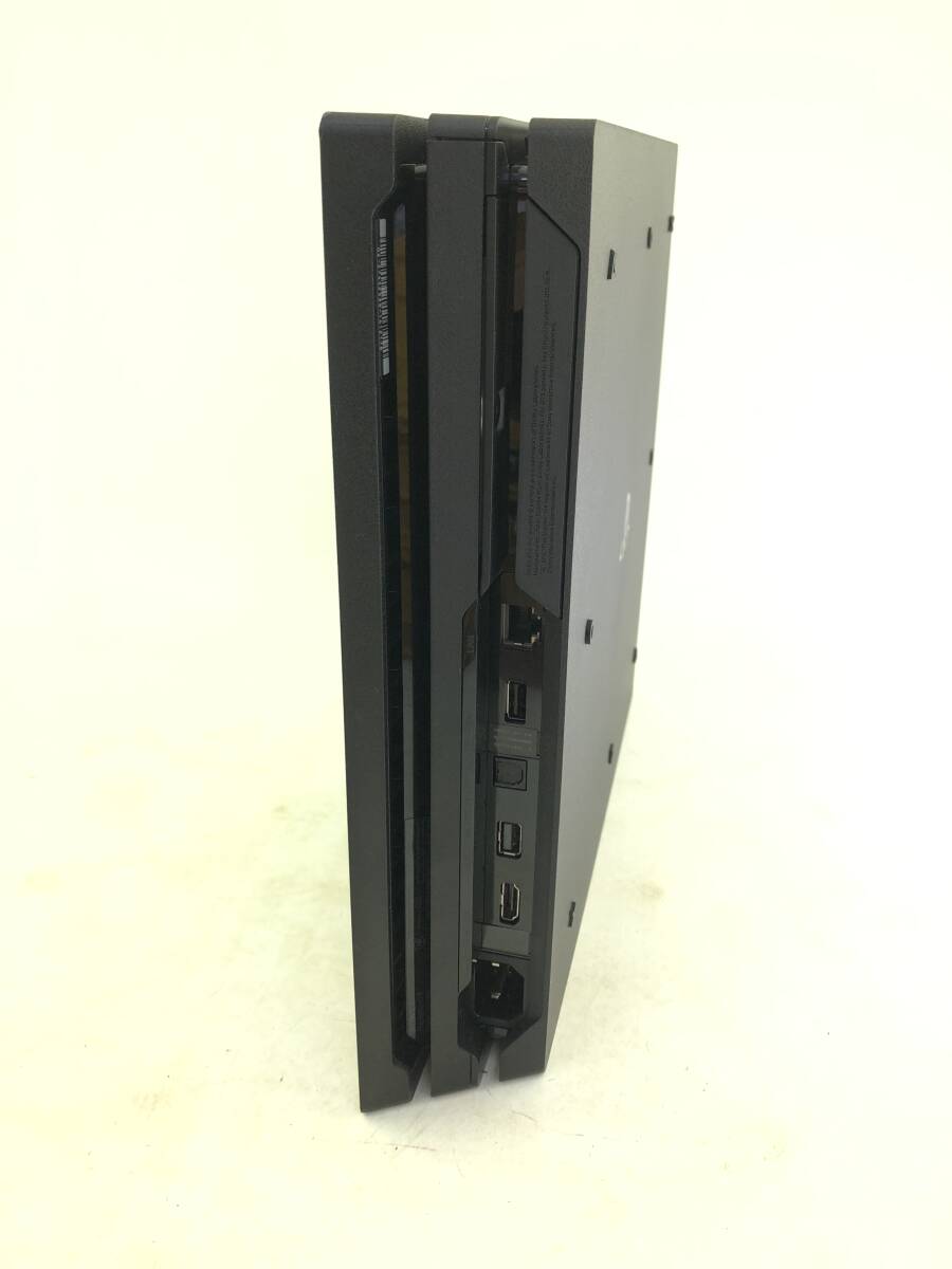 1円～【動作確認済】PS4 Pro 本体 セット 1TB ブラック SONY PlayStation4 CUH-7100B プレステ4プロ コントローラー2個付き_画像3