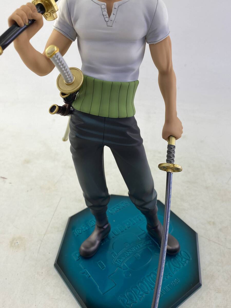 メガハウス P.O.P DX Portrait.Of.Pirates DELUXE ワンピース ロロノア・ゾロ 10th LIMITED Ver. 中古 POP ONE PIECE 尾田栄一郎の画像6