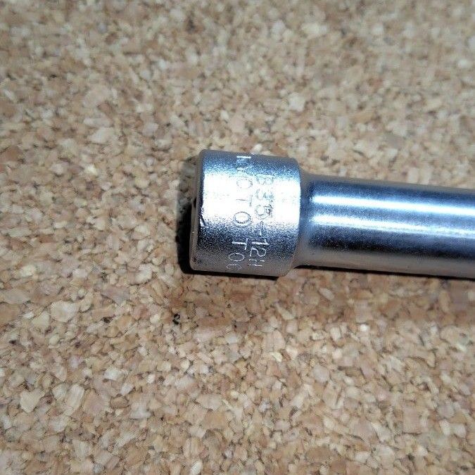 【KTC】12.7sq 1/2 B35-12Hロングディープソケット12mm ユーズド品 6角