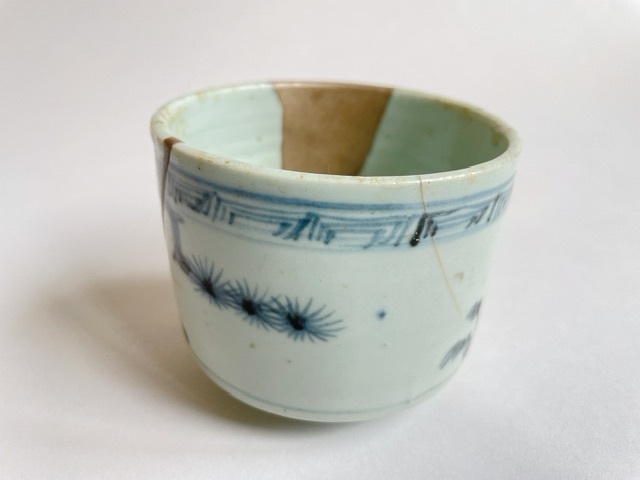 初期伊万里筒茶碗（江戸時代）の画像4