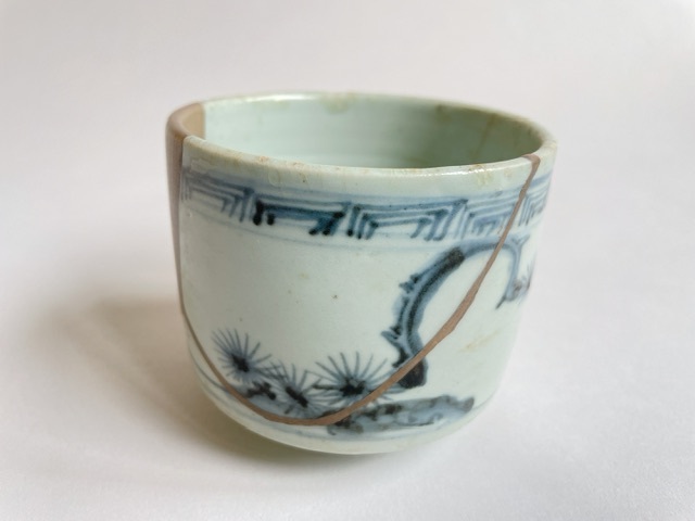 初期伊万里筒茶碗（江戸時代）の画像3