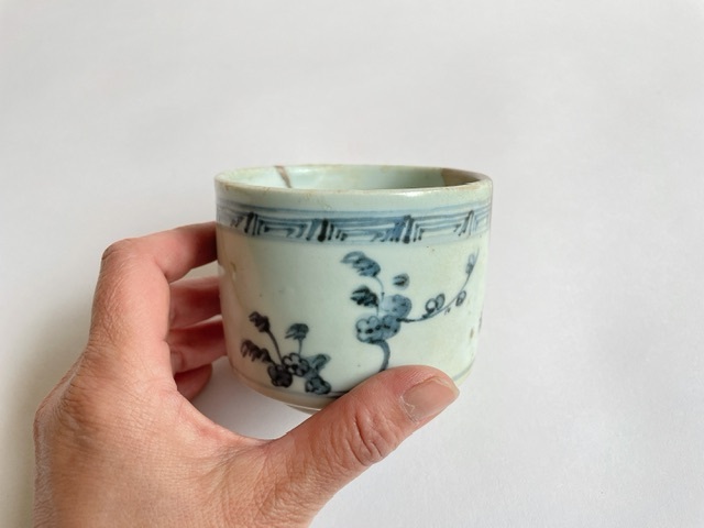 初期伊万里筒茶碗（江戸時代）の画像10