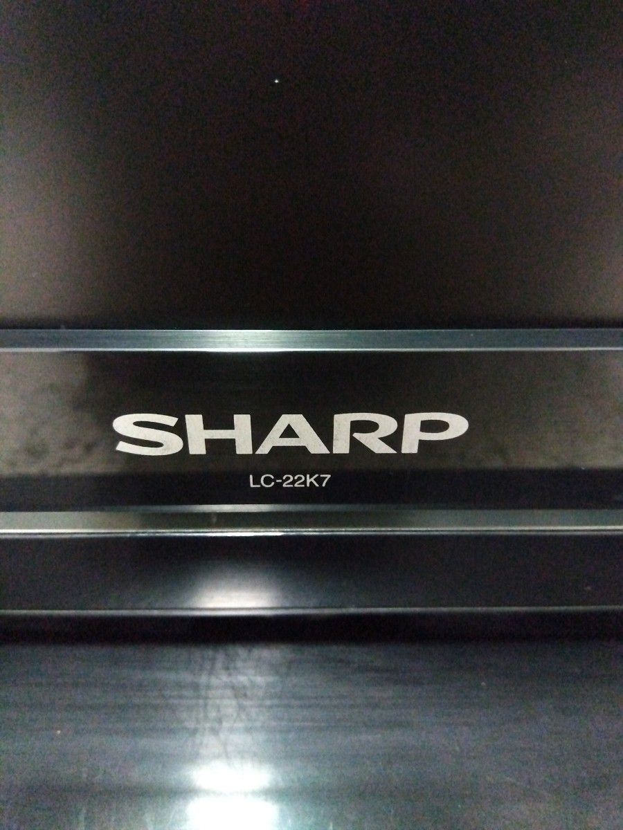 シャープ アクオス 22V型 液晶テレビ AQUOS LC-22K7-B フルハイビジョン 2012年モデル 