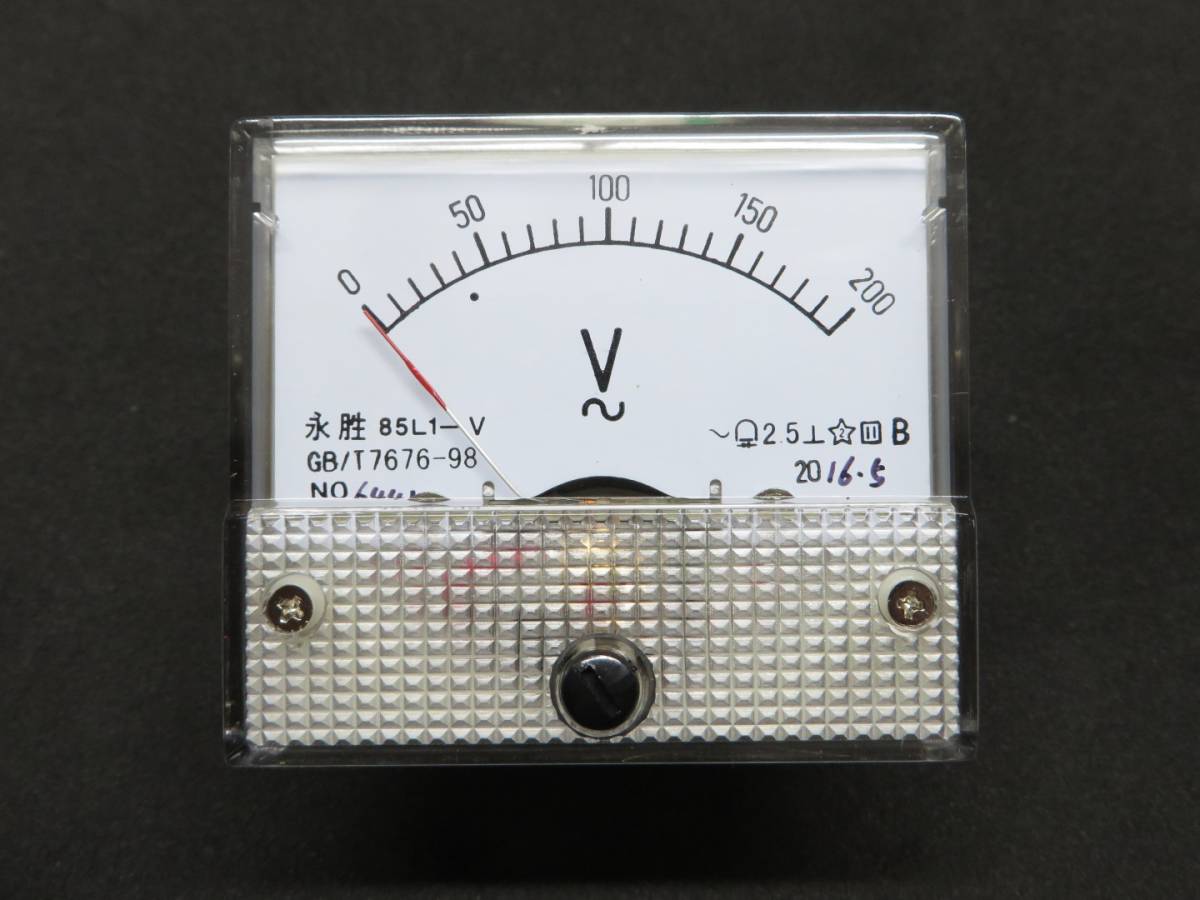 AC200V аналог вольтметр panel измерительный прибор 