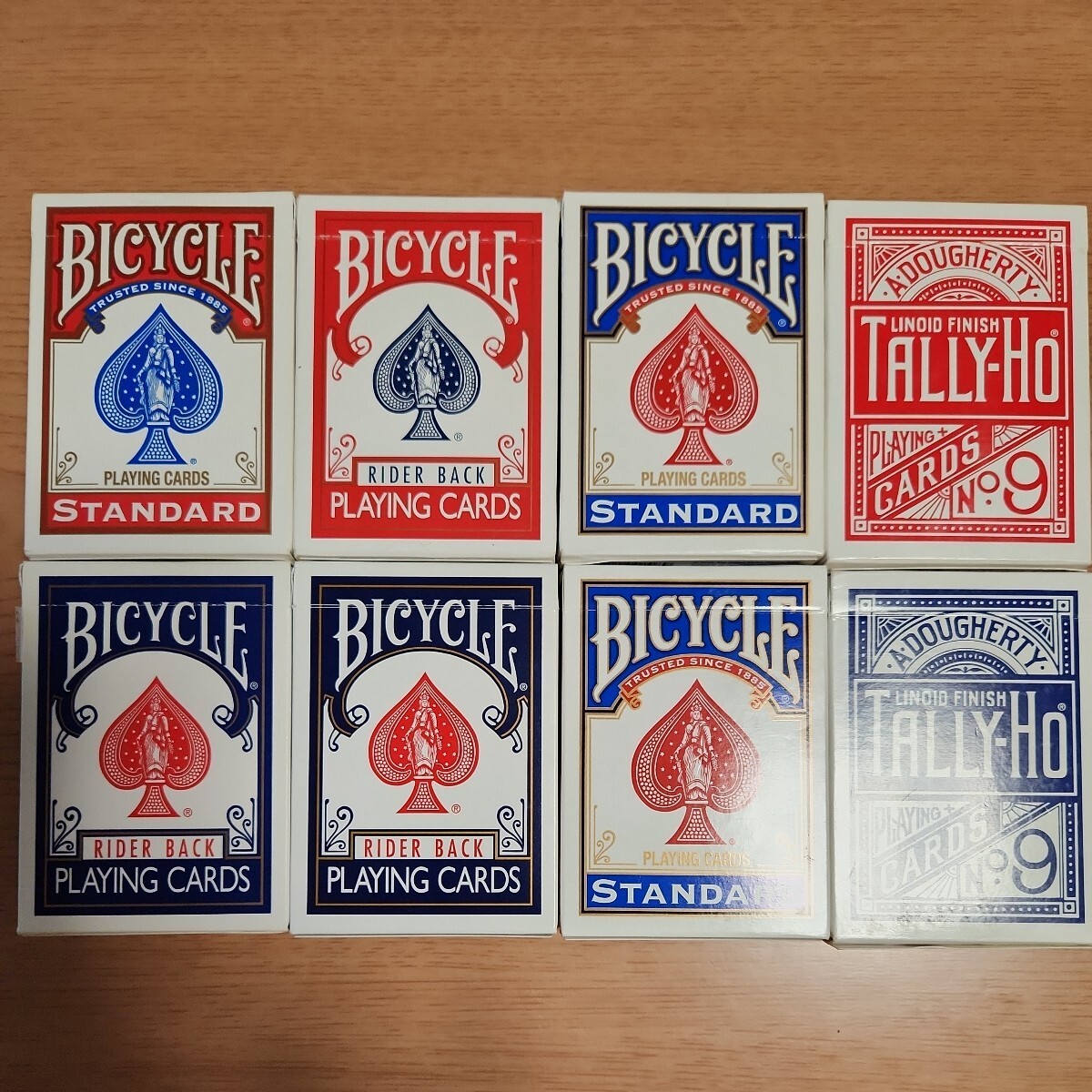 BICYCLE TALLY-Ho ８箱 バイシクル マジックの画像1