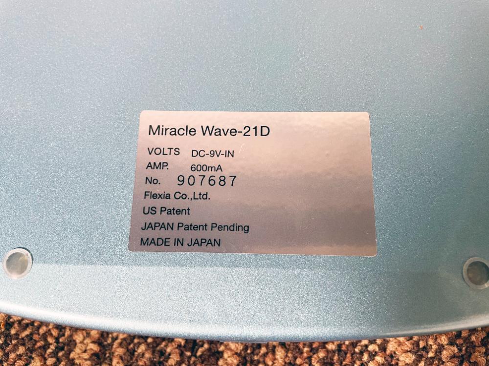 ★ジャンク扱い品 中古★FLEXiA フレキシア Miracle Wave-21D ミラクルウェーブ 家庭用美容機器 フェイスケア【Miracle wave-21D】DC0Qの画像7