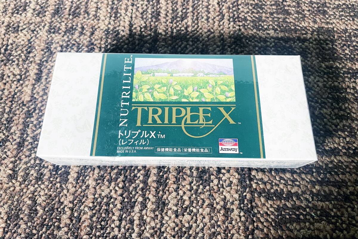 ★新品未開封★Amway/アムウェイ TRIPLE X（トリブルX）レフィル NUTRILITE 健康食品/ビタミン剤 3種類各124粒【Amway/健康食品】D9XNの画像2