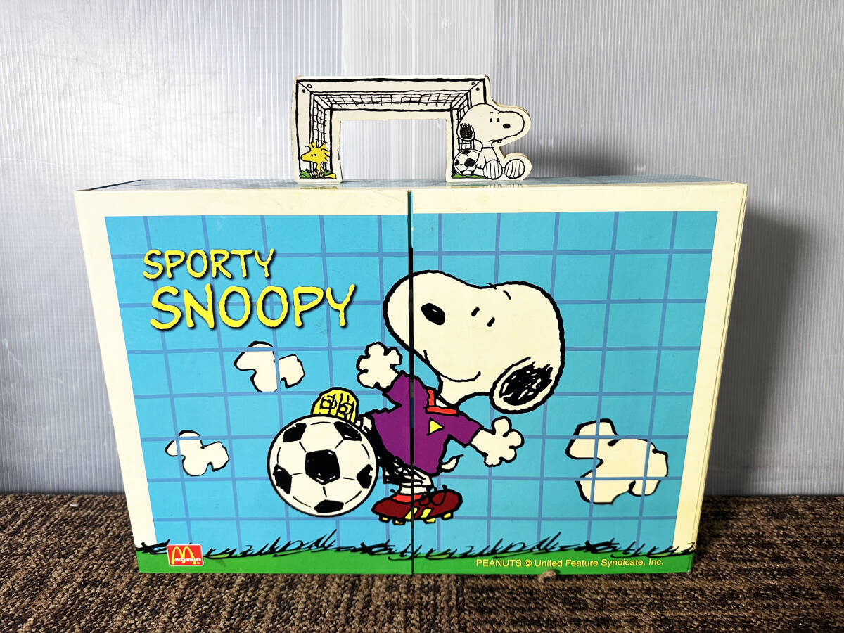 ◎★新品未使用★マクドナルド 「SPORTY SNOOPY」 コレクションボックス フィギュア【マクドナルド/スヌーピー】DAHDの画像10