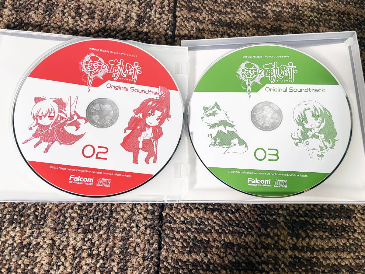 ◎★ 中古★CD 3枚組 英雄伝説 零の軌跡 オリジナルサウンドトラック 日本ファルコム【零の軌跡 サントラ】DAULの画像7