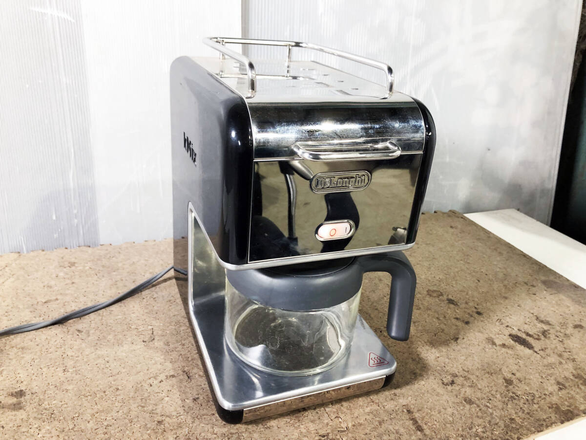 ★ 中古★DeLonghi コーヒーメーカー ブラック デロンギ CMB6-BK【CMB6-BK】DBB7の画像1