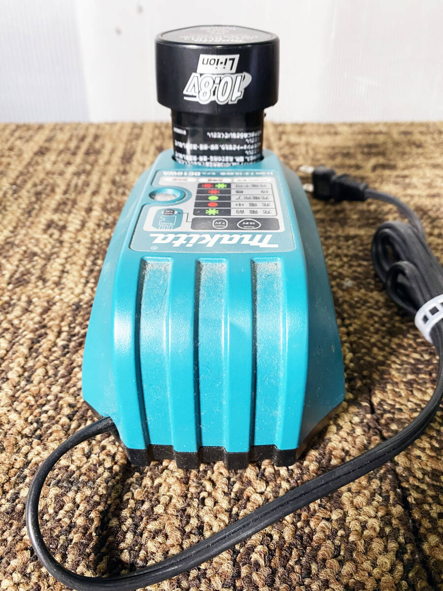 ◎★ 中古★マキタ makita 充電器 DC10WA +バッテリー BL1013 セット【DC10WA】D8OY_画像7