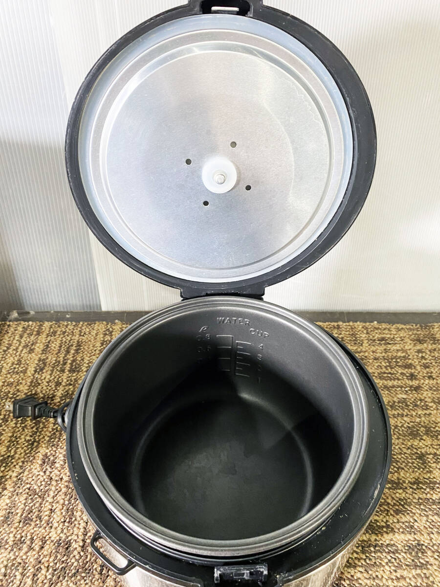 ◎★ 中古★圧力なべ Aroma Professional Digital Rice Cooker and Food Steamer ステンレススチール 圧力鍋【ARC-914SBD】DA21_画像9