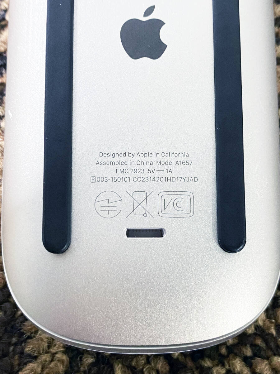 ◎★ 中古★Apple/アップル Magic Mouse3  ワイヤレスマウス ホワイト【A1657】DB9Eの画像10