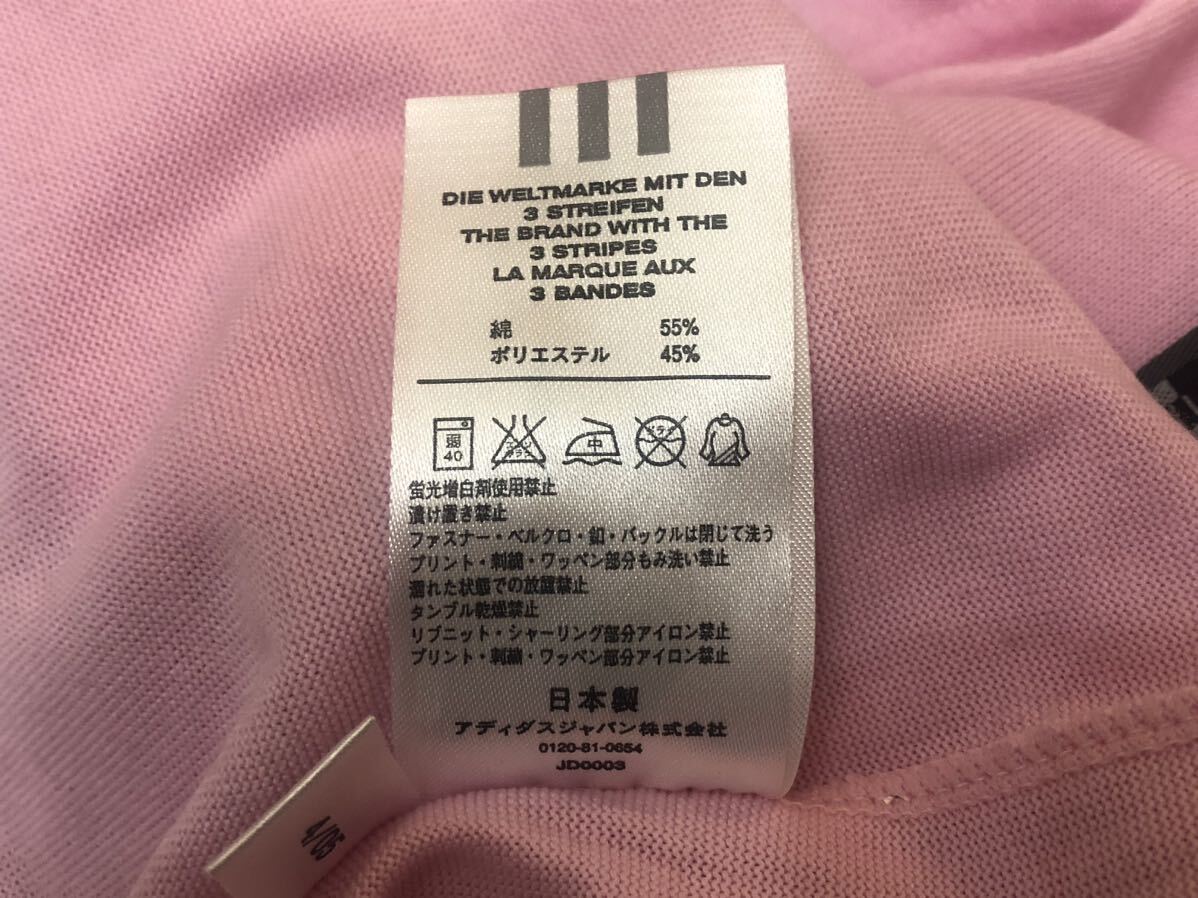 アディダス Tシャツ 半袖 XS トレーニング ウェア ピンクの画像4
