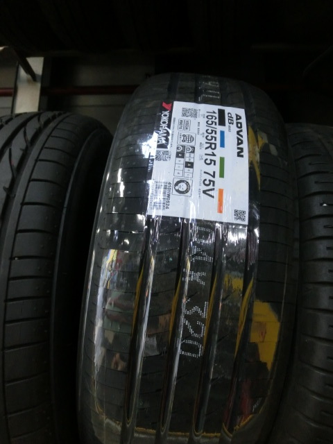 新製品NEW２４年アドバンdb-V553快適/静粛性/デシベル165/55R15★４本■デイズN-BOX.ワゴンR.ムーブRS.タントカスタムRS.N-ONEツアラ－の画像9