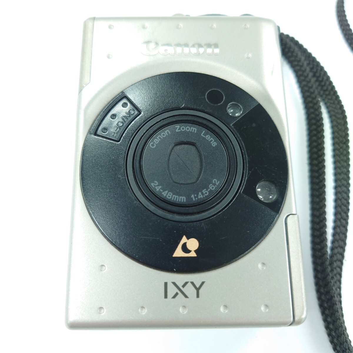 I776 フィルムカメラ Canon IXY キャノン Canon Zoom Lens 24-48mm 1:4.5-6.2 カメラ 中古 ジャンク品 訳ありの画像2
