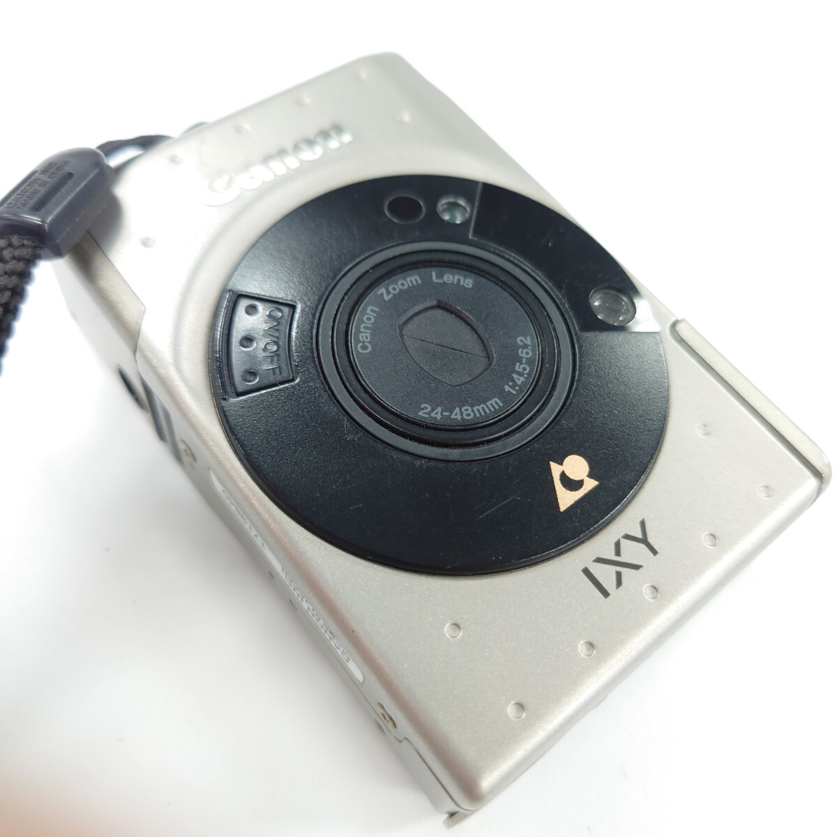 I776 フィルムカメラ Canon IXY キャノン Canon Zoom Lens 24-48mm 1:4.5-6.2 カメラ 中古 ジャンク品 訳ありの画像10