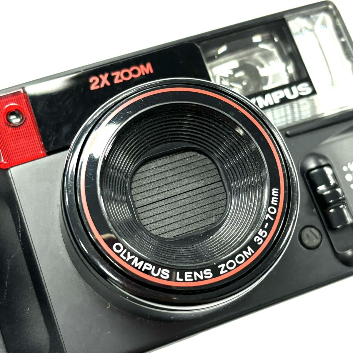 H2815 フィルムカメラ カメラ OLYMPUS オリンパス AZ-100 ZOOM QUARTZDATE AUTO FOCUS/QUICK FLASH / 35-70mm ジャンク品 中古 訳ありの画像9