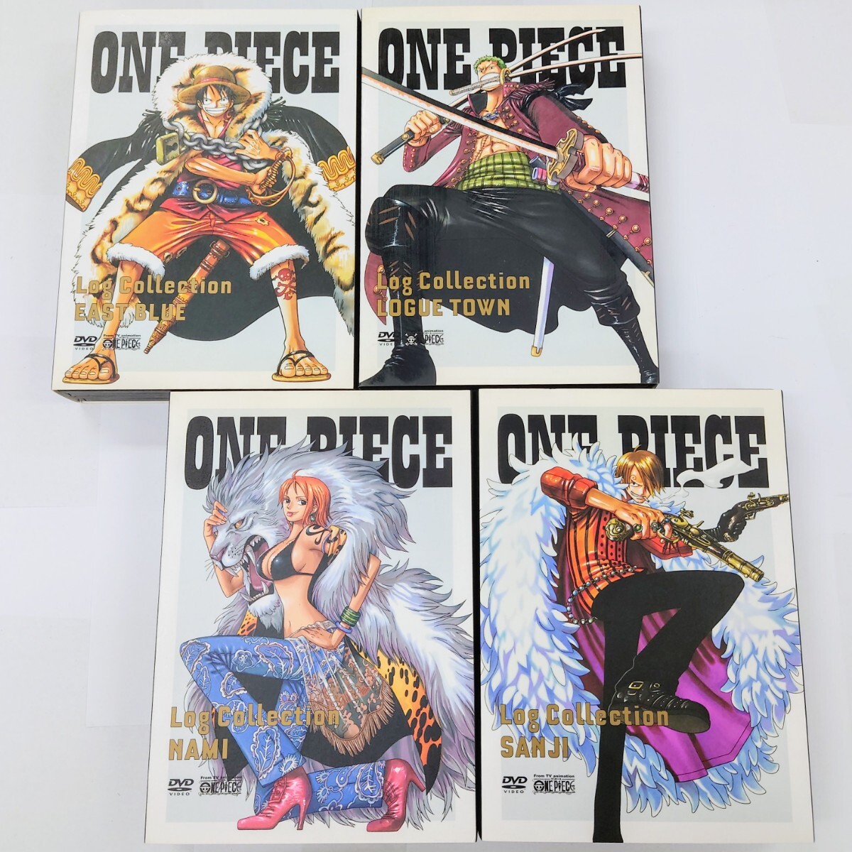 I824 DVD ONE PIECE Log Collection まとめ EAST BLUE LOGUE TOWN NAMI SANJI ワンピース ナミ サンジ 中古 ジャンク品 訳ありの画像1