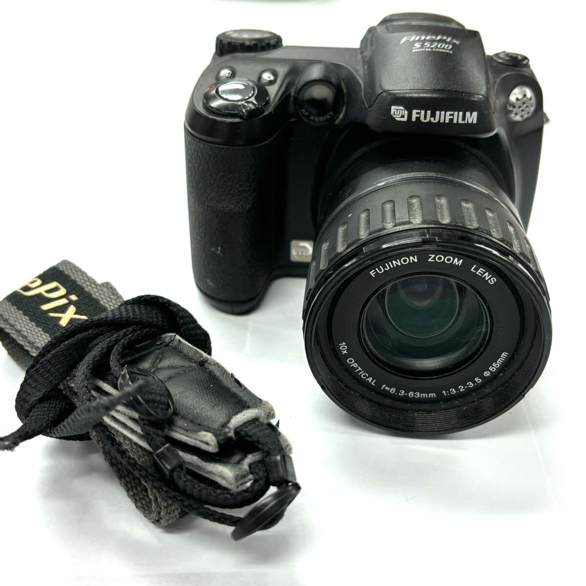 H2841 カメラ デジタルカメラ FUJIFILM 富士フィルム FinePix S5200 FUJINON ZOOM LENS 10× OPTICAL f=6.3-63mm 1:3.2-3.5 ф55mm 中古品の画像1