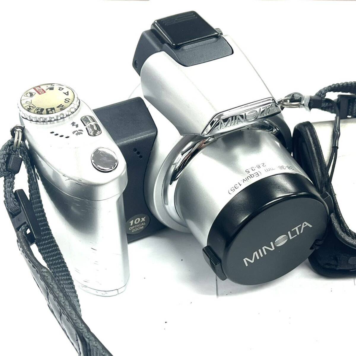 N355 デジタルカメラ KONIKA コニカ MINOLTA ミノルタ DiMAGE Z1 3.2 MEGA PIXELS 38-380mm(Equiv.135)1:2.8-3.5 ジャンク品 中古 訳あり_画像9