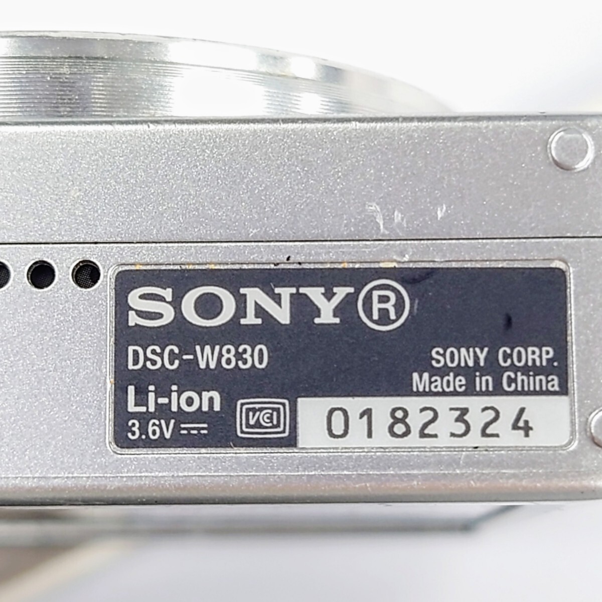 I851 デジタルカメラ まとめ SONY Cyber-shot DSC-W830 3.3-6.3/4.5-36 DSC-T30 3.5-4.3/6.33-19.0 ソニー サイバーショット 中古 ジャンク_画像9