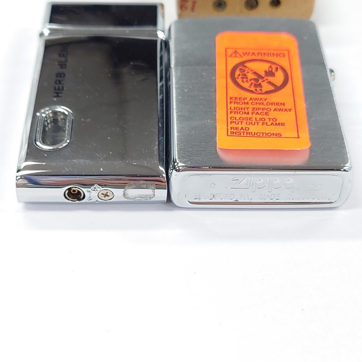 I872 喫煙具 ライター まとめ ZIPPO HERB BLEND 中南海 Polo Land ジッポ ジッポー 中古 ジャンク品 訳ありの画像4