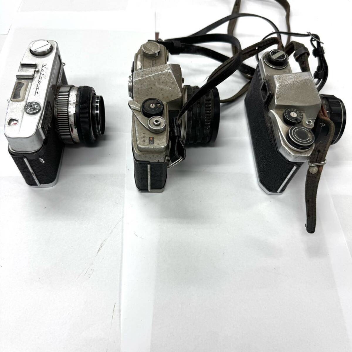 A0038 カメラ まとめ フィルムカメラ ミノルタ minolta SR-7 1:4 f=35mm PENTAX S2 1:2/55 minolta Uniomat ジャンク品 中古 訳ありの画像4