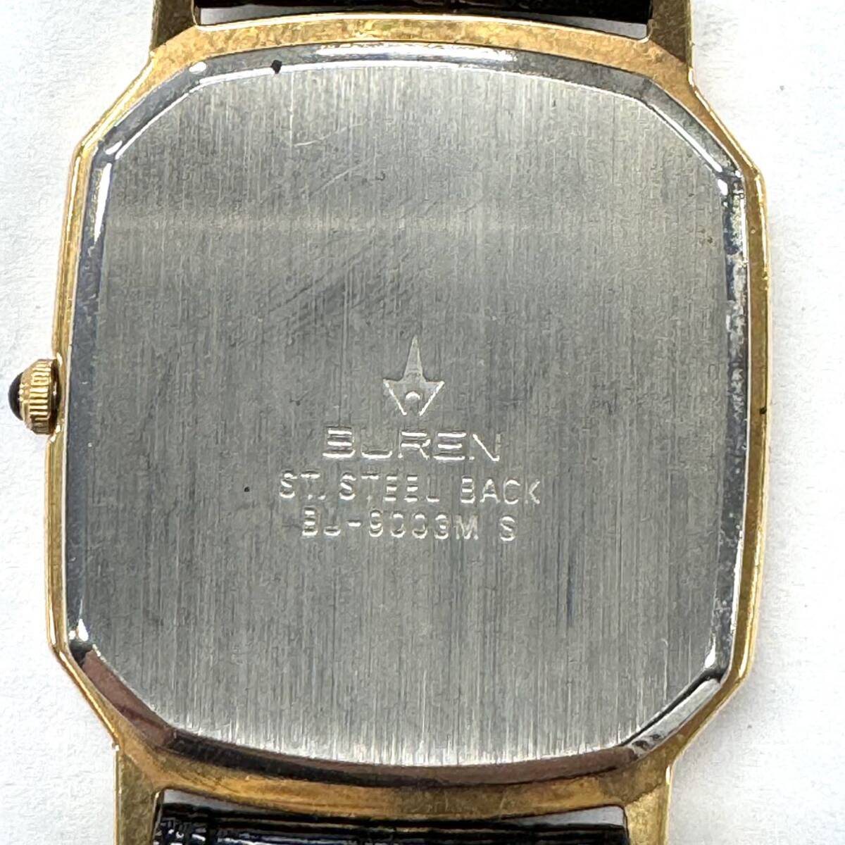 A0043 腕時計 まとめ pisada 270543 BUREN BU-9003M S ジャンク品 中古訳ありの画像6