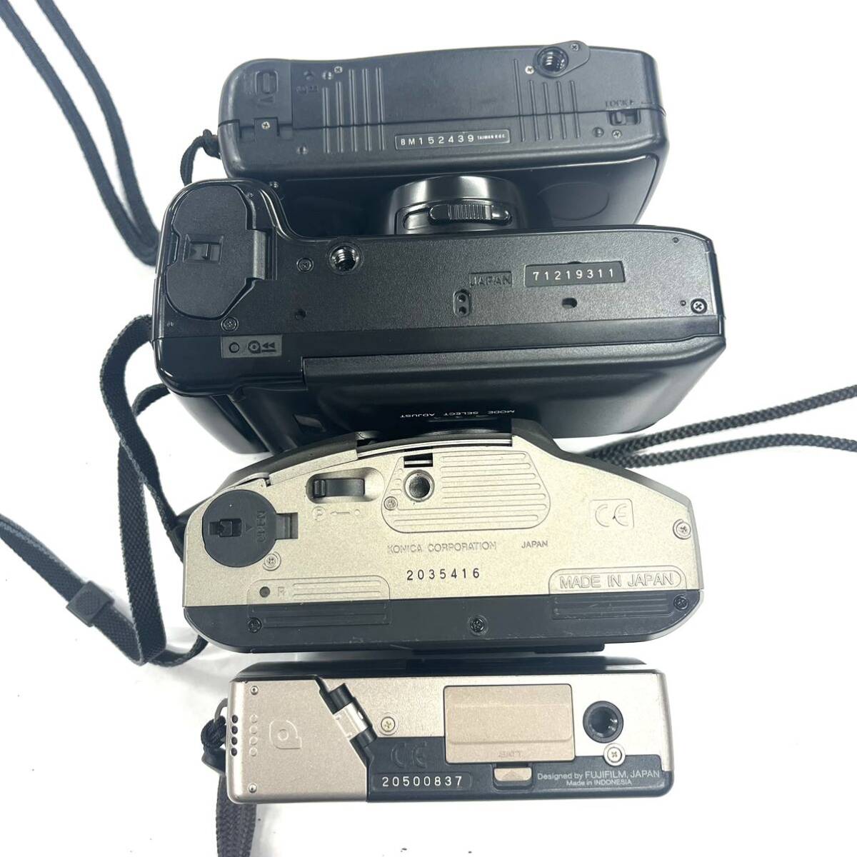 N391 フィルムカメラ まとめ MINOLTA MAC-TELE RICOH MY PORT ZOOM mini P FUJIFILM EPION100 Konica ジャンク品 中古 訳ありの画像8