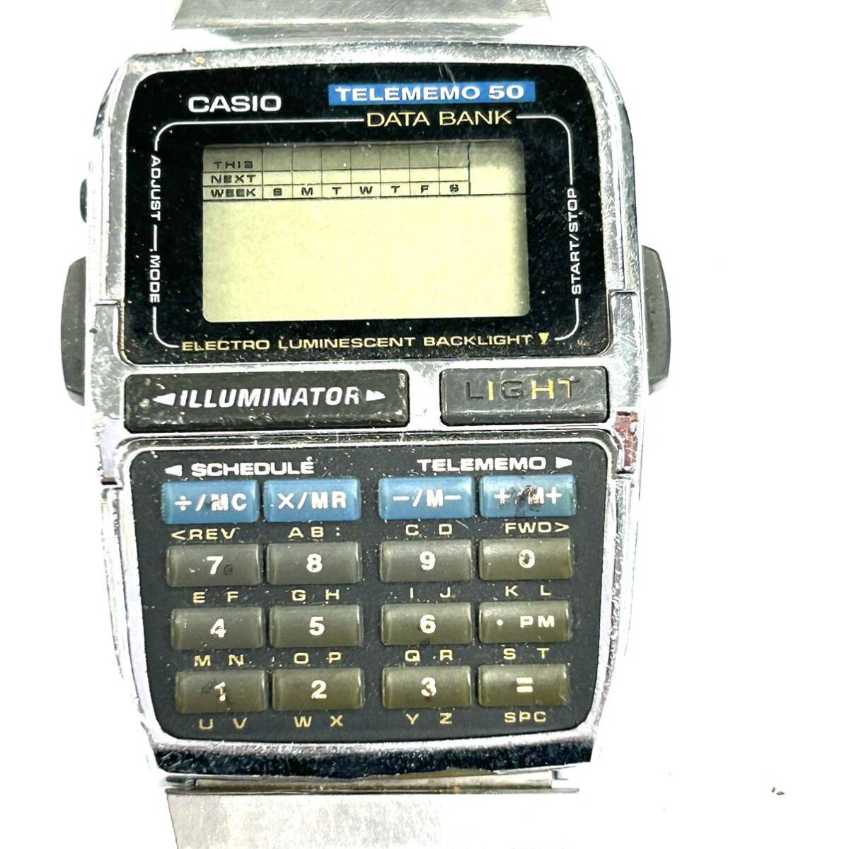 Y539 腕時計 まとめ CASIO カシオ TELEMEMO50,20 MARTECH Viga AAA ジャンク品 中古 訳ありの画像3