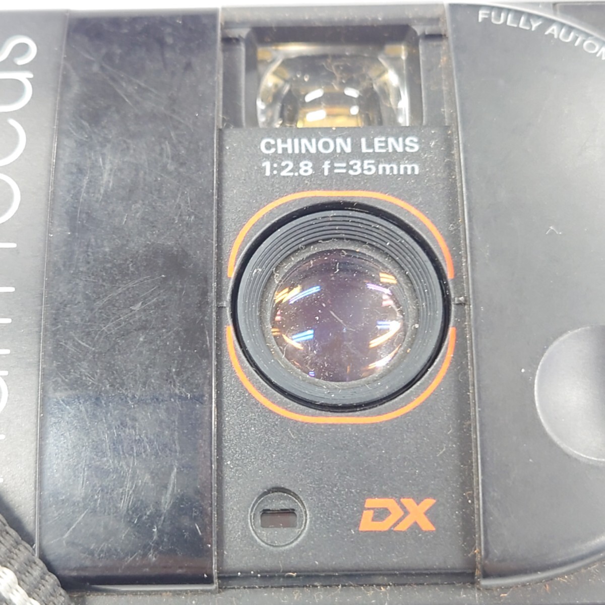 I929 カメラ フィルムカメラ CHINON AUTO 3001 CHINON LENS 1:1.8 f=35mm チノン multi focus 中古 ジャンク品 訳ありの画像3