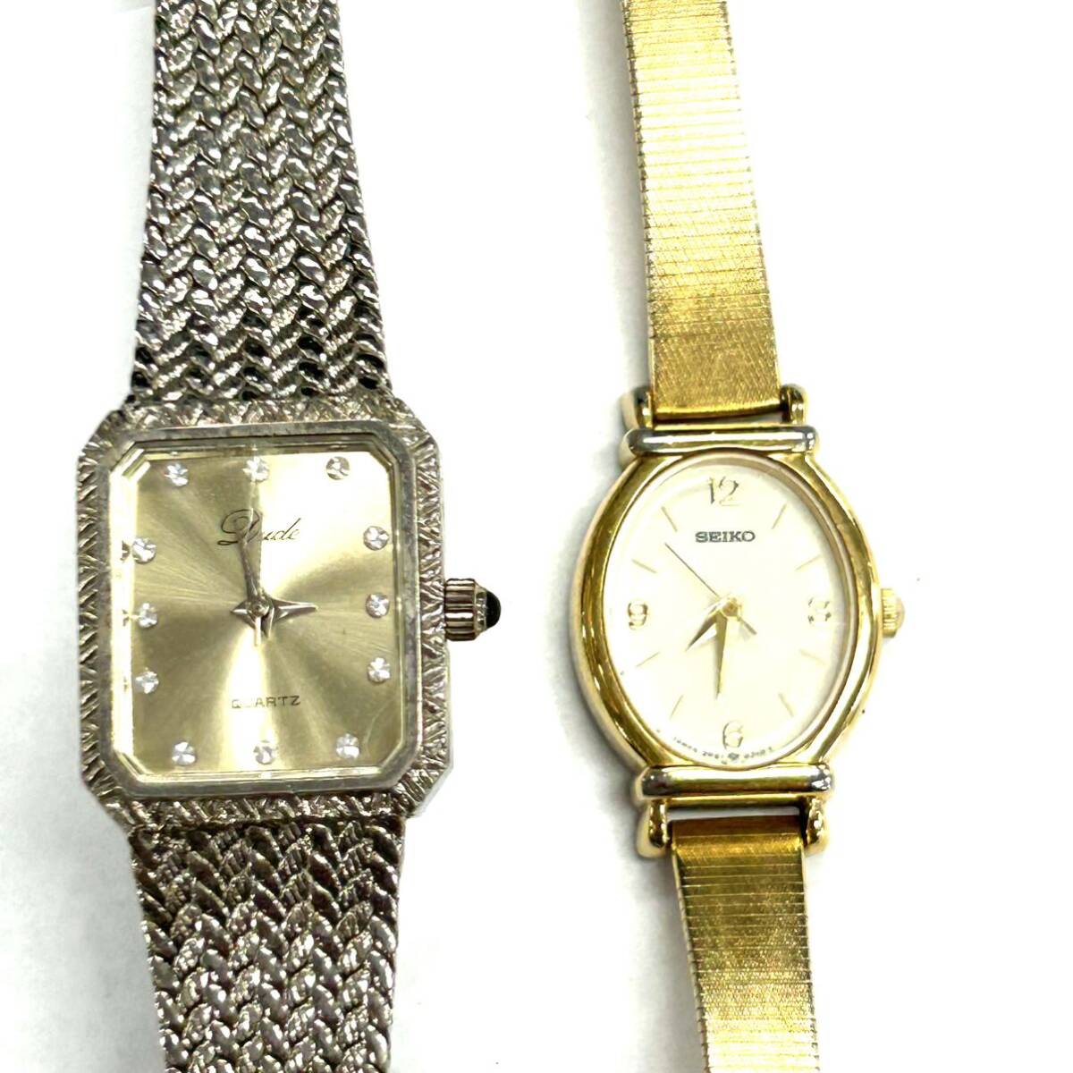 Y548 腕時計 懐中時計 まとめ SEIKO セイコー CROTON クロトン Lude POLO ジャンク品 中古 訳ありの画像2