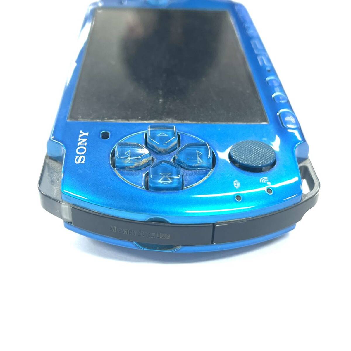 N395 ゲーム機 PSP プレイステーションポータブル SONY ソニー PSP3000 ジャンク品 中古 訳ありの画像9