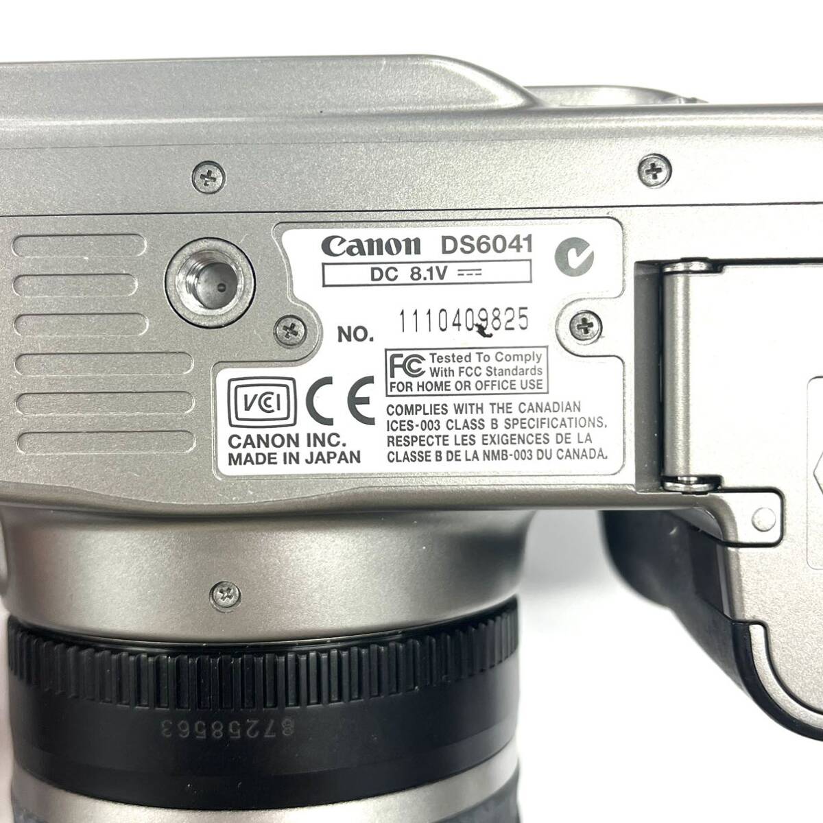 N397 デジタル一眼レフカメラ 付属品 まとめCanon キャノン EOS DS6011 CANON ZOOM LENS EF- S 18-55mm 1:3.5-5.6 ジャンク品 中古 訳ありの画像8