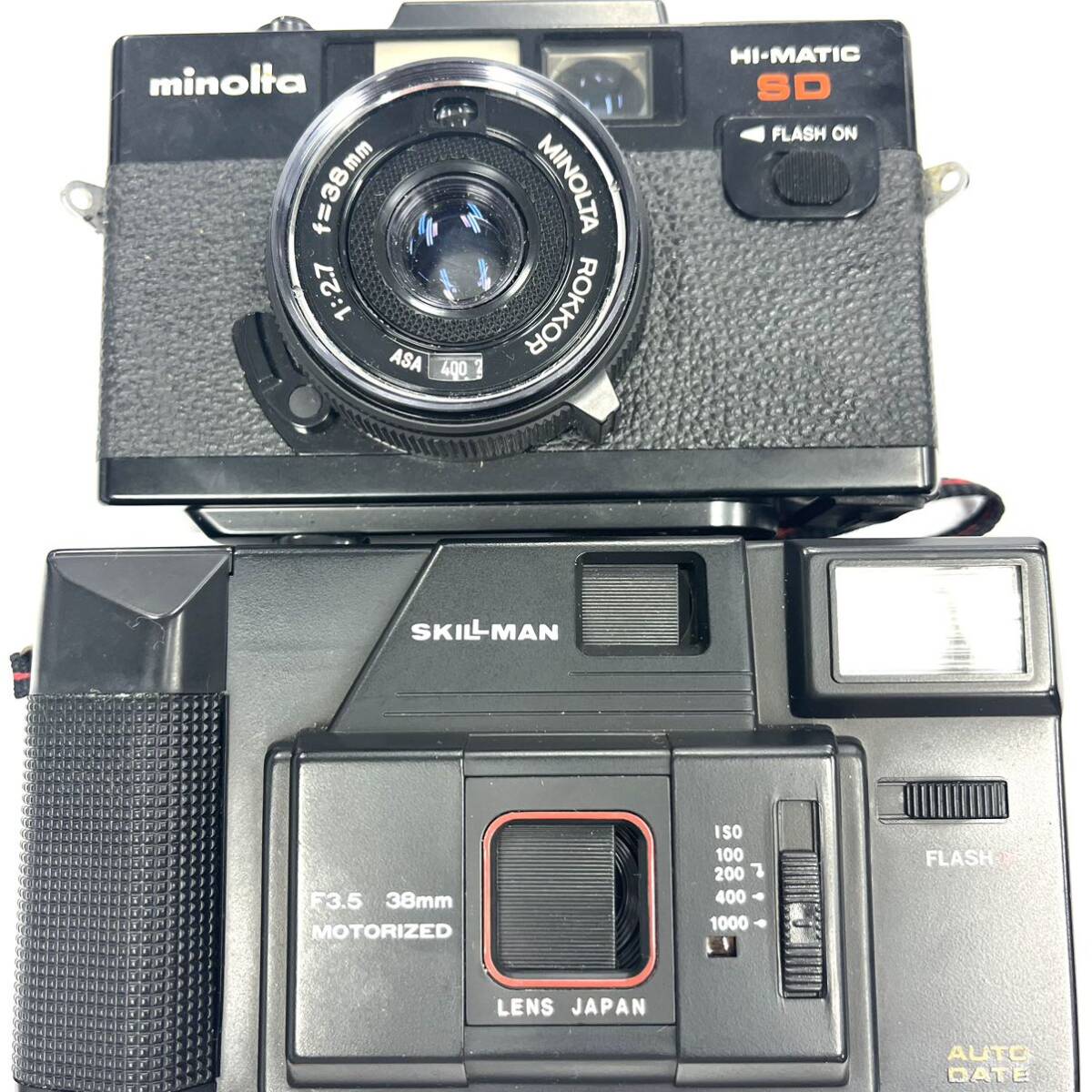 N414 フィルムカメラ まとめ MINOLTA ミノルタ HI-MATIC SD SKILL MAN C-850 ジャンク品 中古 訳あり