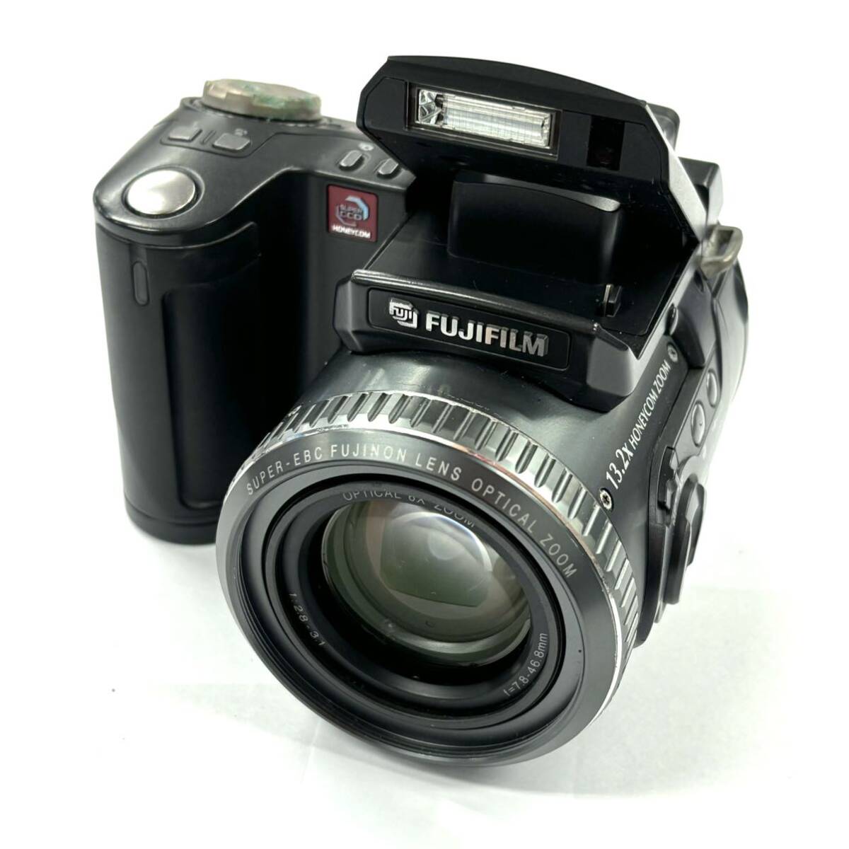 H2877 デジタルカメラ FUJIFILM FinePix 6900Z 13.2× HONEYCOM ZOOM SUPER-EBC FUJINON LENS OPTICAL 1:2.8-3.1 f＝7.8-46.8mm 中古の画像10