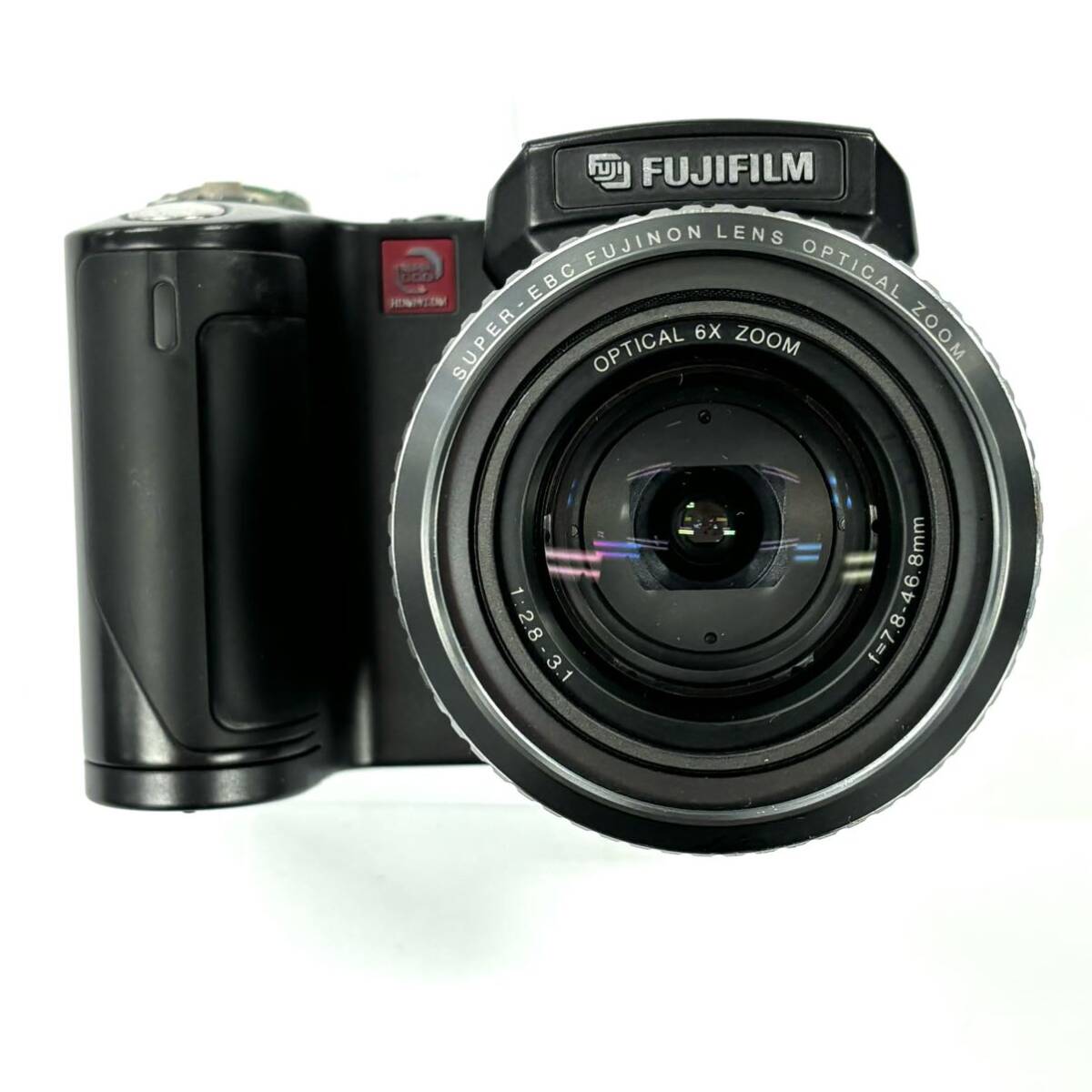 H2877 デジタルカメラ FUJIFILM FinePix 6900Z 13.2× HONEYCOM ZOOM SUPER-EBC FUJINON LENS OPTICAL 1:2.8-3.1 f＝7.8-46.8mm 中古の画像2