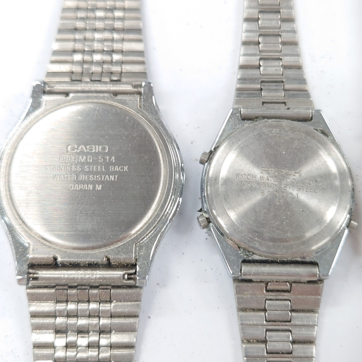 I952 腕時計 まとめ SEIKO RICOH BULOVA UNIVERSAL GENEVE セイコー リコー 中古 ジャンク品 訳あり_画像10